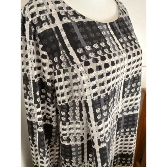 THAKOON For Designation Mod 60'S Look CARNABY STREET Dress L Shift A Line - Picture 10 of 12